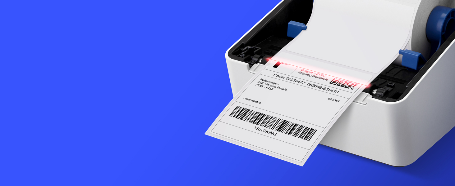 HP Shipping Label Printer, 4x6 Commercial Grade Direct