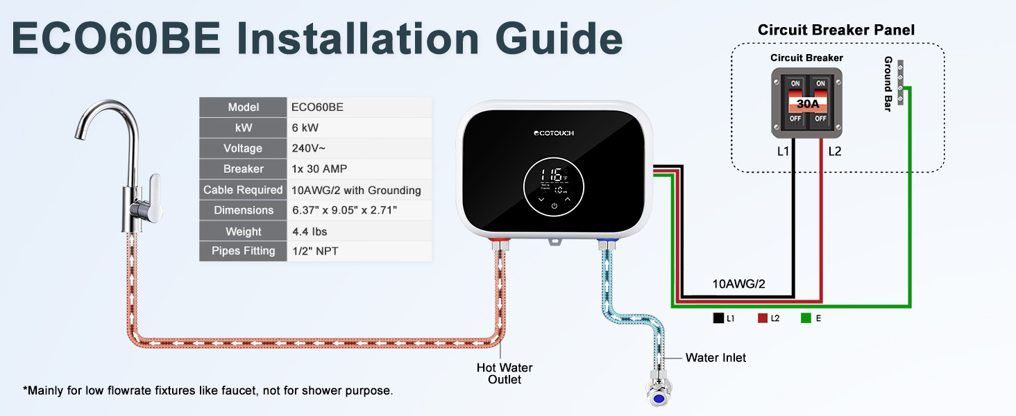 on demand hot water heater electric
