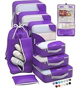 兎仔 éloge the Travel kit Amazon.com: ALL INCLUDED 10 Set Durable Packing Cubes for