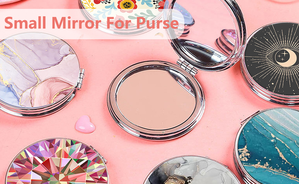 Acedada Compact Mirror, Pocket Mirror, Small Mirror for