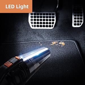 Handheld Vacuum Cleaner Cordless, HONITURE 9000Pa/120W Powerful Lightweight Portable Hand Vacuum Cleaner, 30mins Runtime, Rechargeable 3-4 Hours Fast, Low Noise, For Pet Hair,Car And Home 14 Handheld Vacuum Cordless Vacuum Cleaner Powerful Lightweight Rechargeable Car Vacuum Cleaner