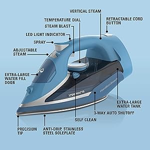 steam iron for clothes