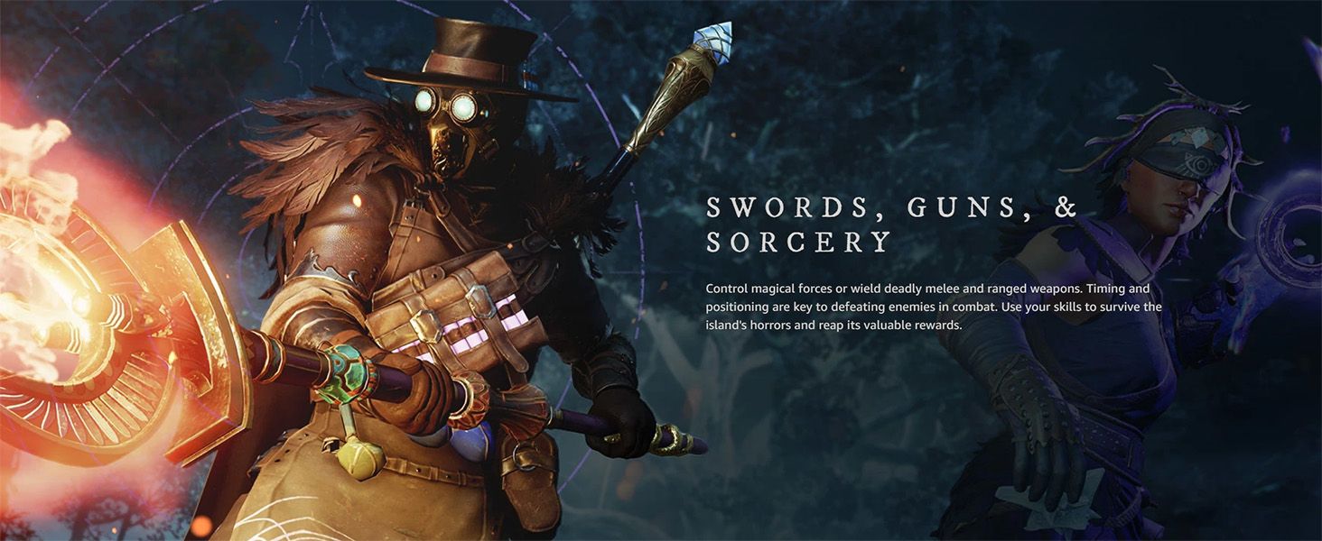Control magical forces or wield deadly melee and ranged weapons. 