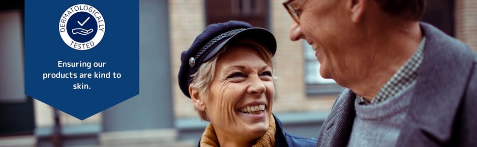 dermatologically tested, skinfriendly, kind to skin