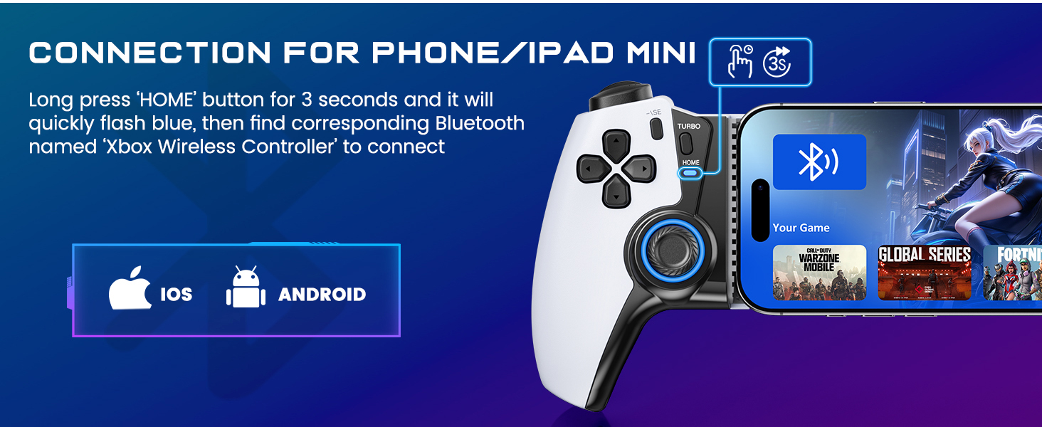 mobile gaming controller