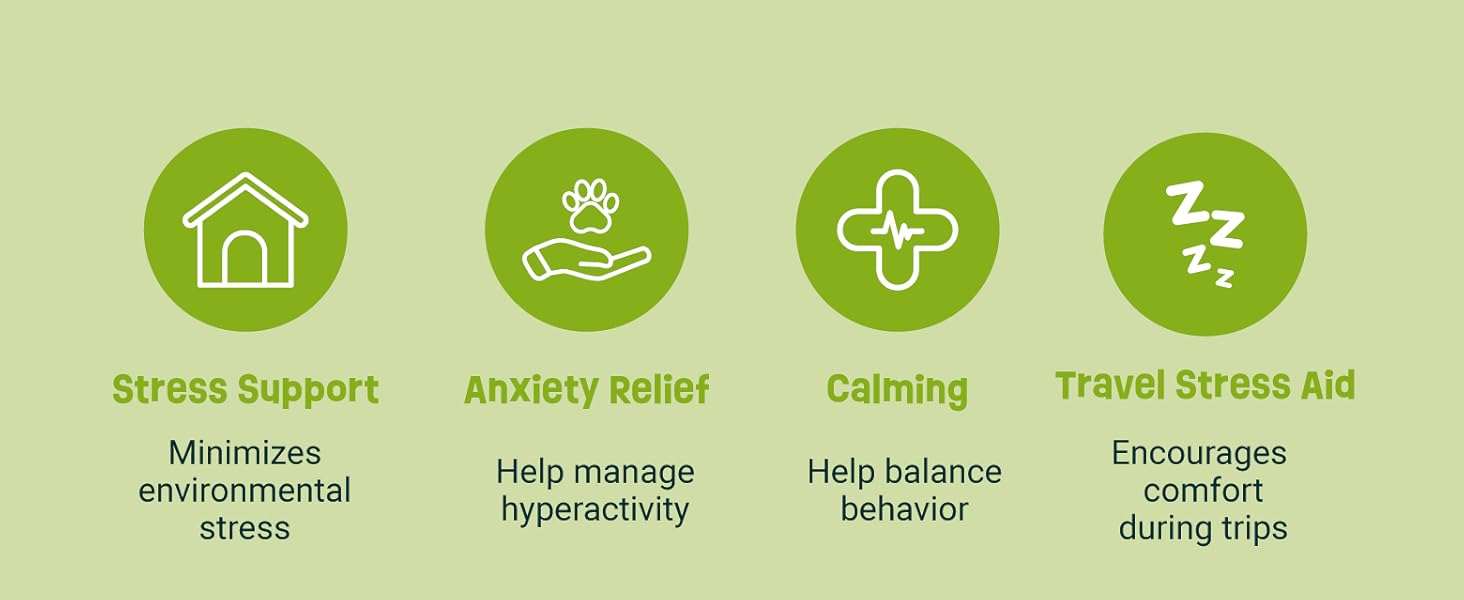 Gruffies, Calming, Dog Treats, Omega, Fiber, Protein