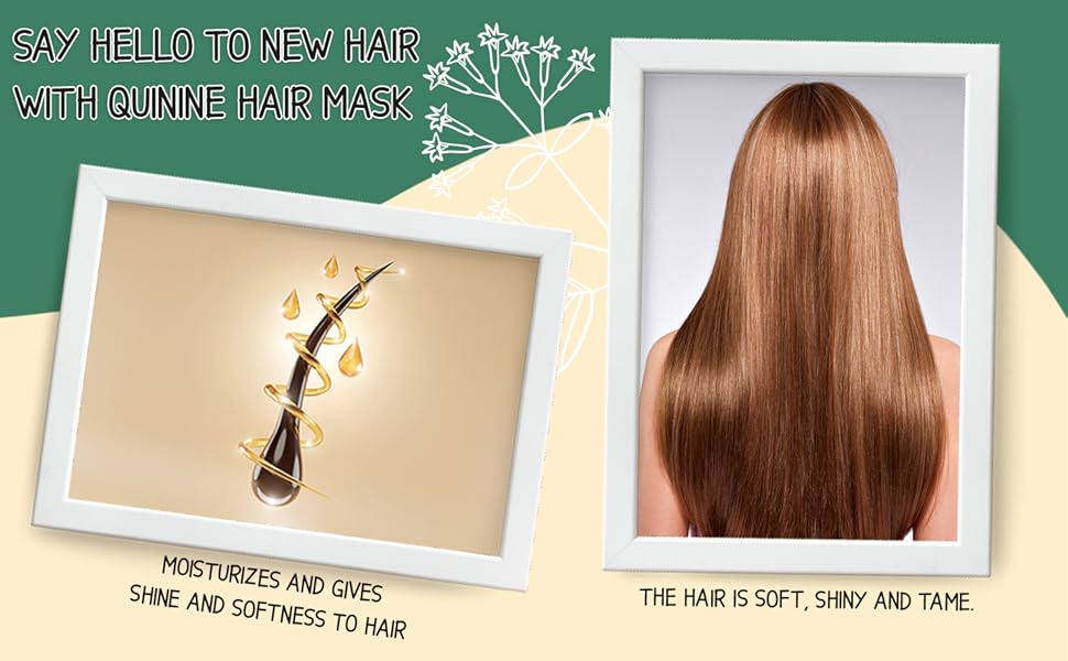 Say Hello to New Hair with Chinine Hair Mask