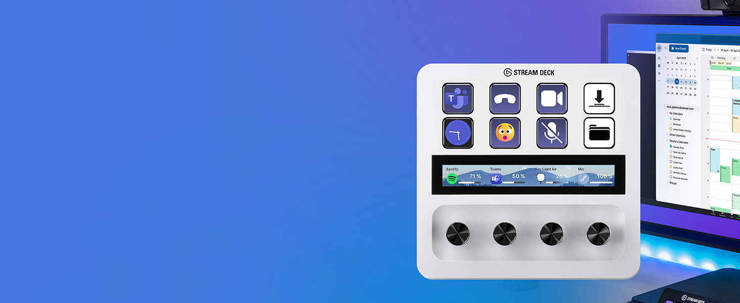 Stream Deck + White