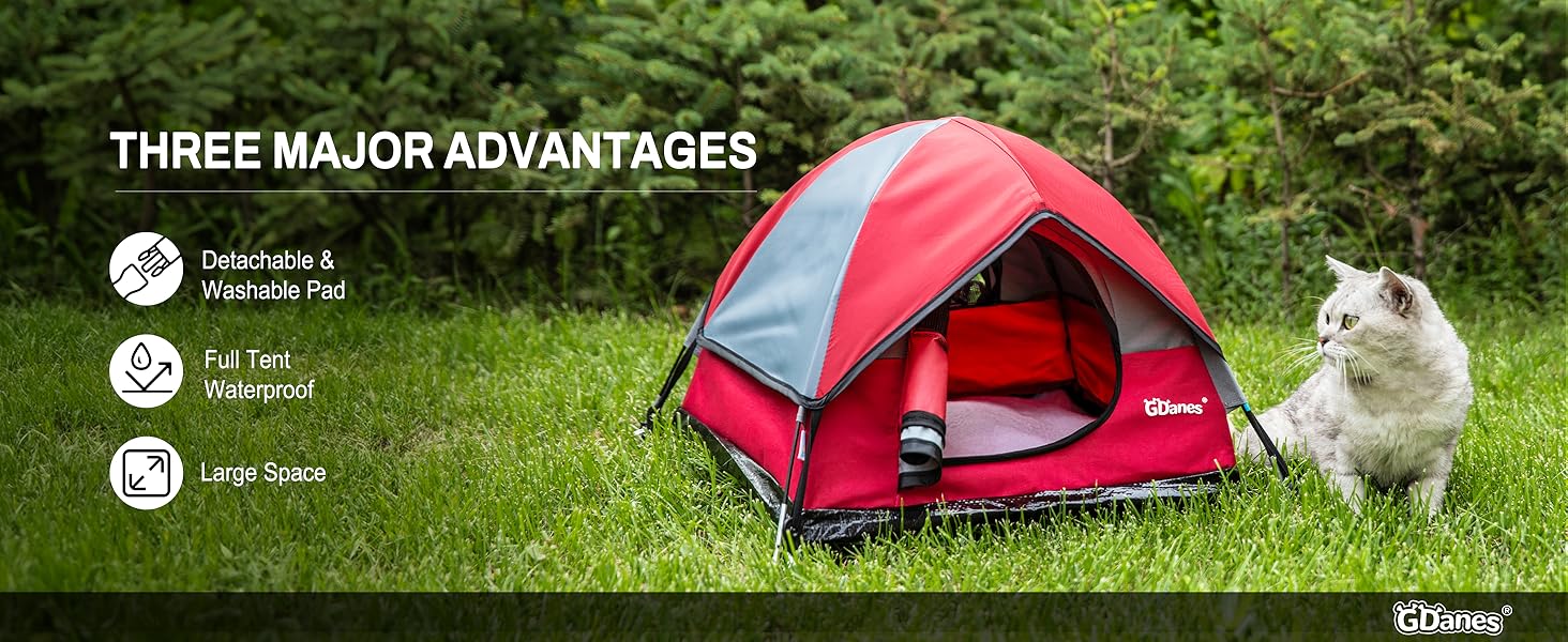 red cat tent