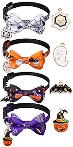 helloween cat collars