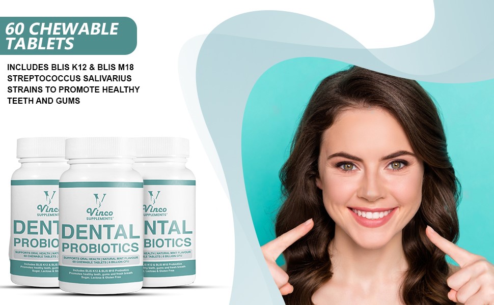 Dental Probiotics Advanced Oral Probiotics for Mouth Supplement - Bad - Oral Probiotics For Teeth And Gums