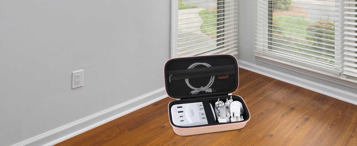 world travel adapter case