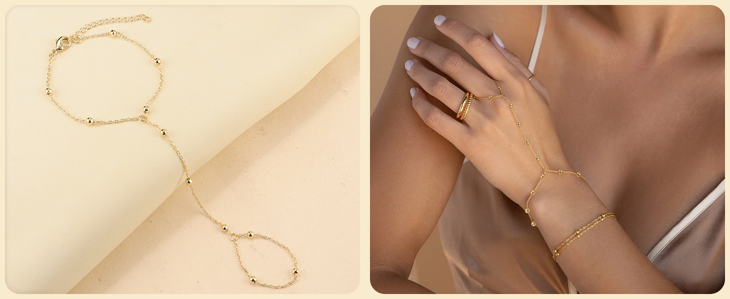 hand chain rings
