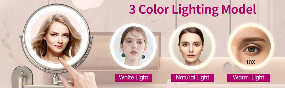 3 color lighting model