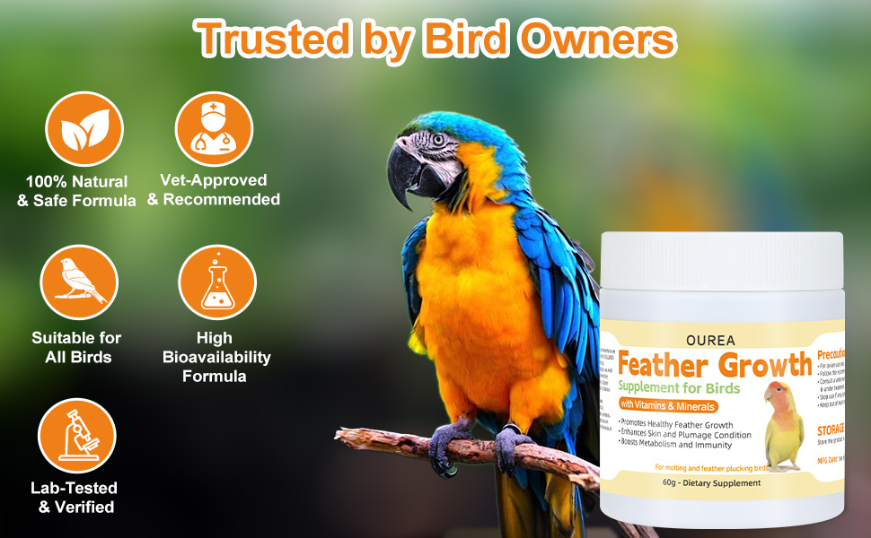 canary feather regrowth powder