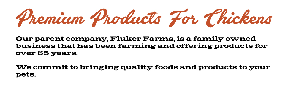 Premium Products for Chickens