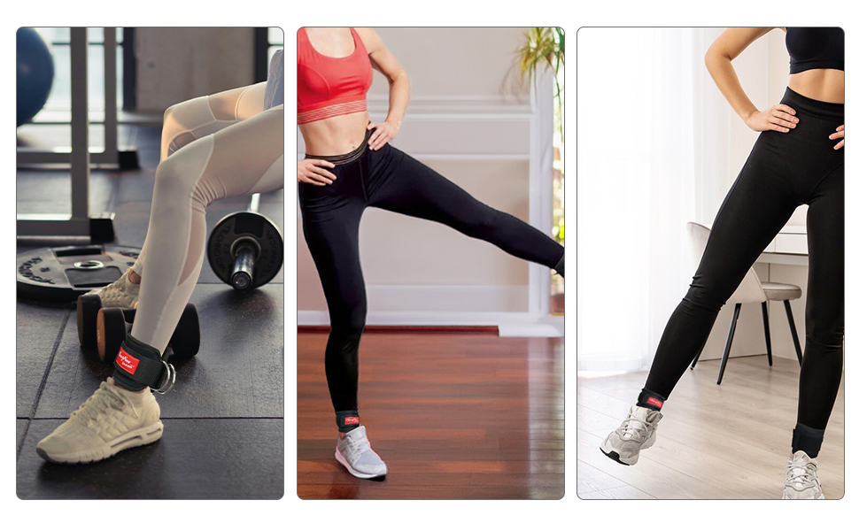 Ankle Strap for Cable Machine Professional Kickback Ankle Strap for Glute Workouts