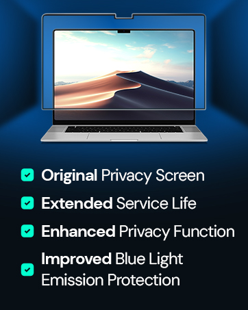 Computer Privacy Screen Filter for Widescreen Monitor and Laptop