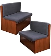 NILUOH RV Dinette Cushion Covers,Jacquard Camper Cushion Slipcovers Replacement Sofa Cushions Was...