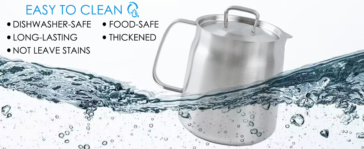 stainless steel oil filter pot