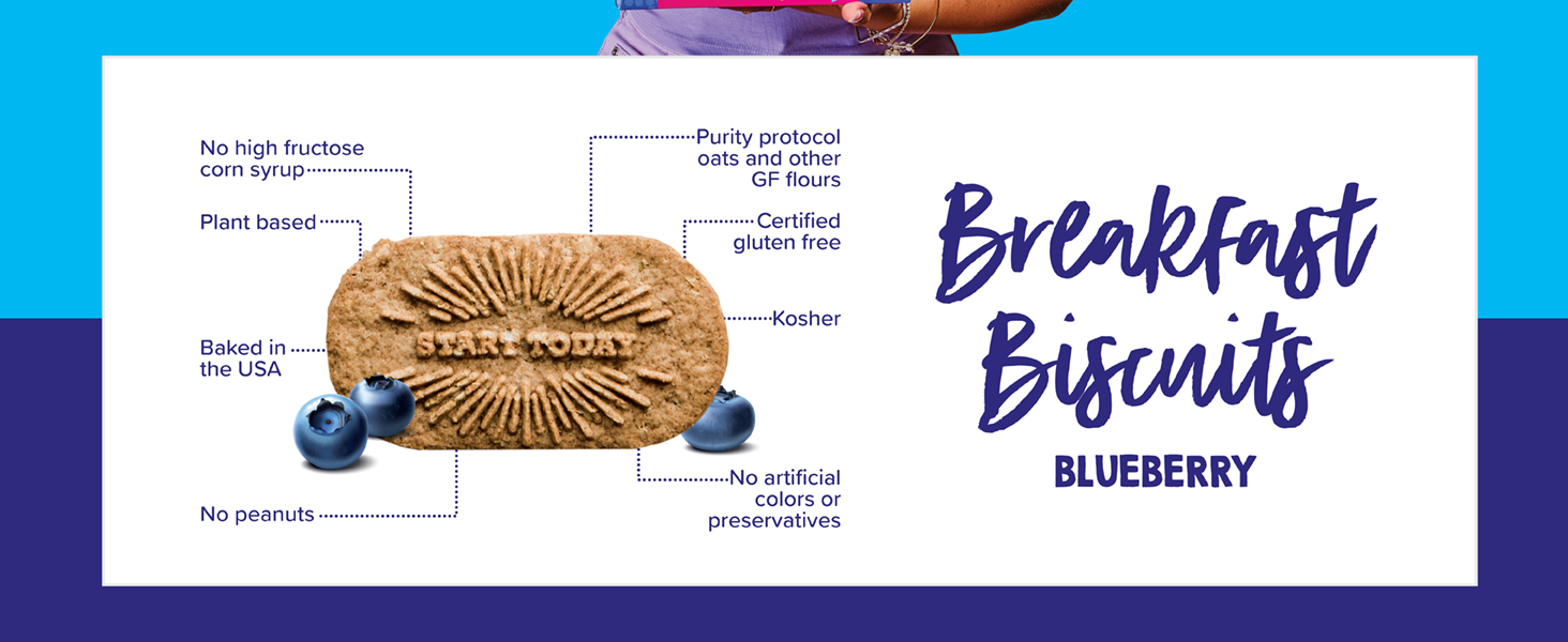 blueberry breakfast biscuits product highlights