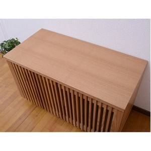 アトランタ家具　ダークブラウン木製キャビネット 4引き出し 2扉 アトランタ家具 ダークブラウン木製キャビネット 4引き出し 2扉