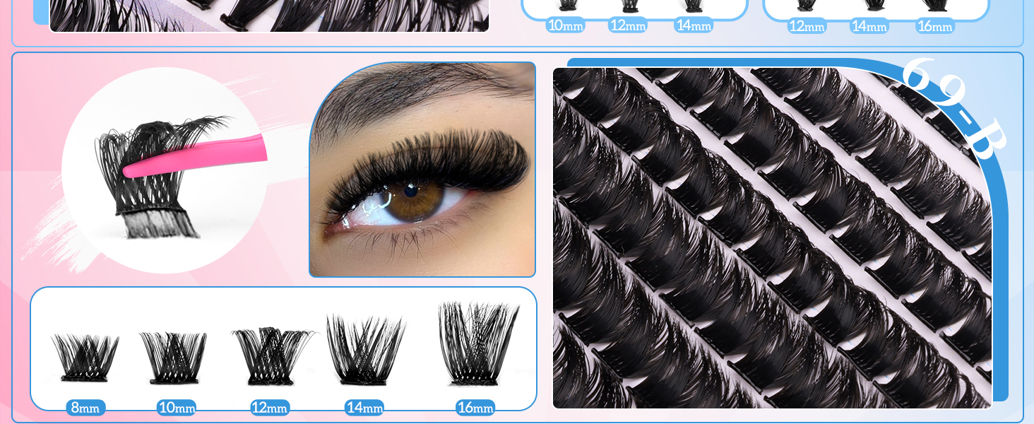 LASHES EXTENSIONS KIT