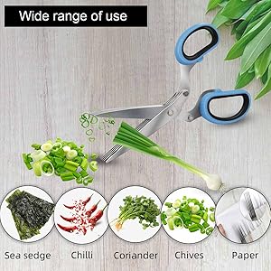 Herb scissors application