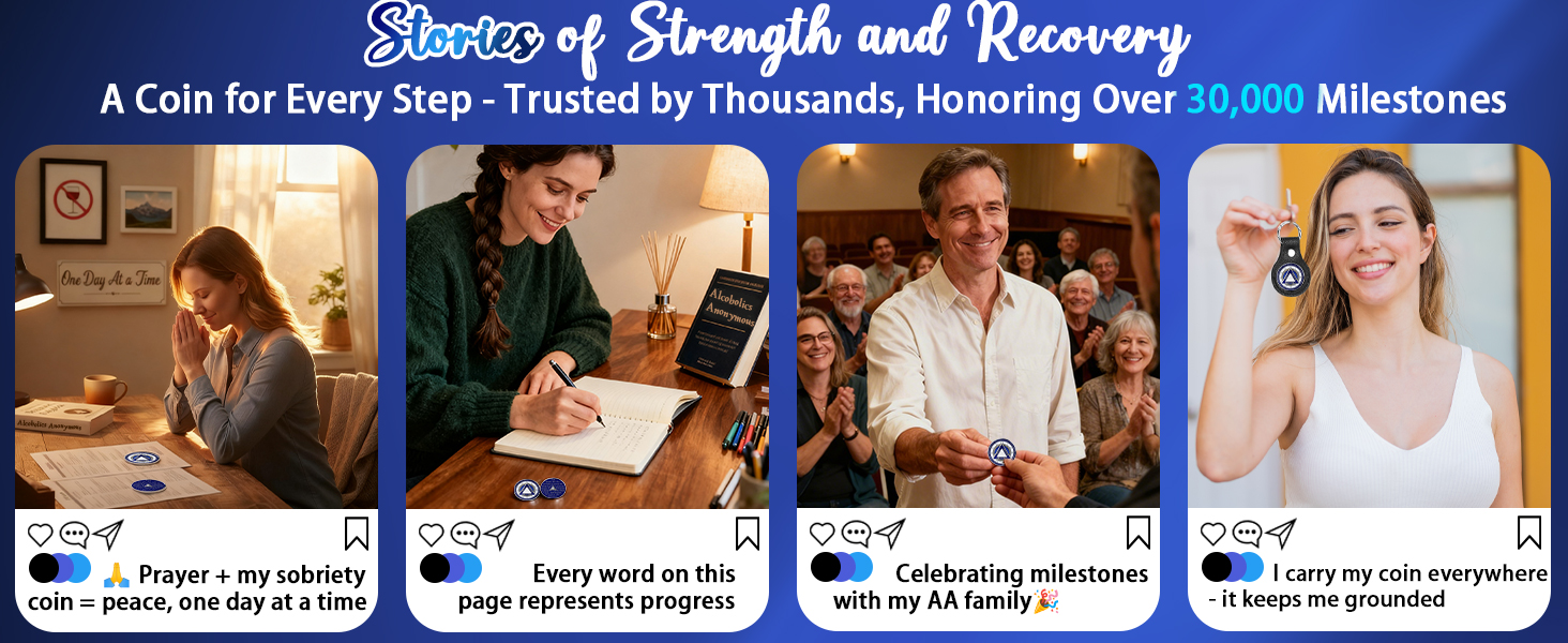 sobriety gifts, we do recover, recovery is possible