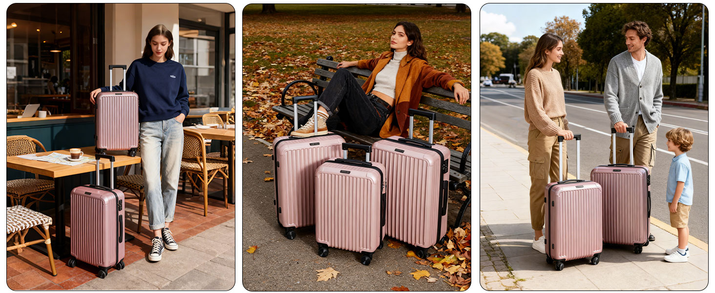 business trip luggage sets