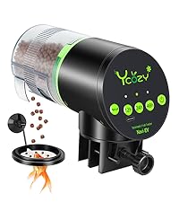 Amazon | Ycozy 魚自動給餌器 二代 USB充電式 超簡単操作 湿気