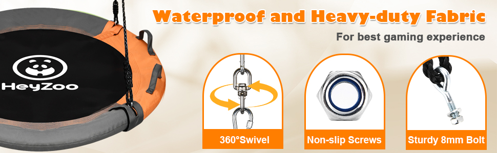 Waterproof and heavy-duty fabric