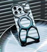 Angry miao Emptiness Phone Case for iPhone 16 Pro Max, MagSafe Compatible, 22g Lightweight, Heat ...