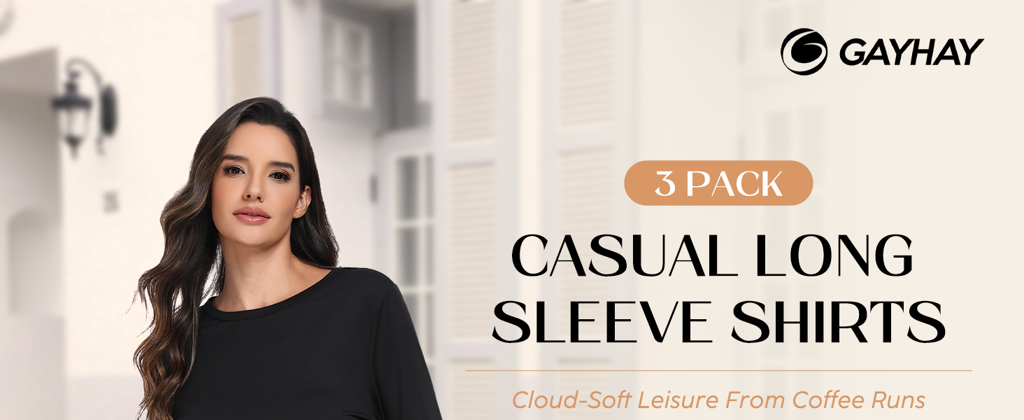 long sleeve shirts for women