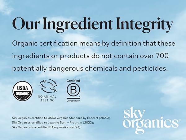 Sky Organics Organic White Beeswax Pellets Ingredient Integrity