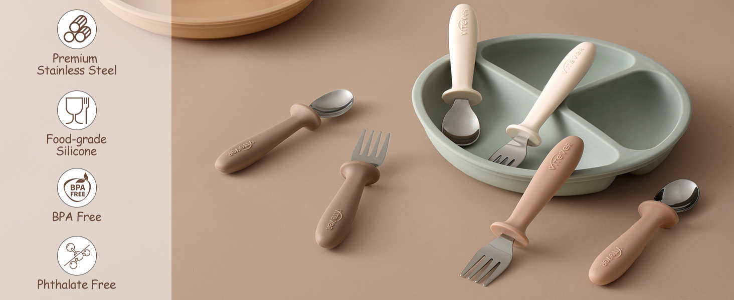 toddler spoons and forks set