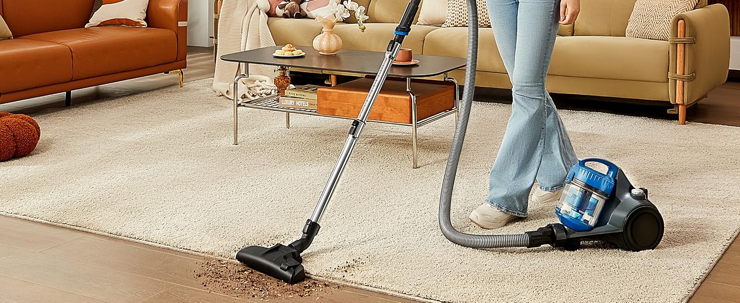 potente aspiradora sin bolsa