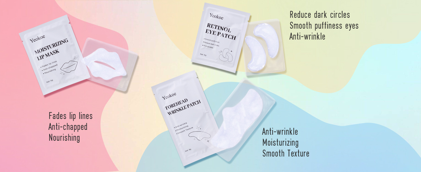 facial patches set