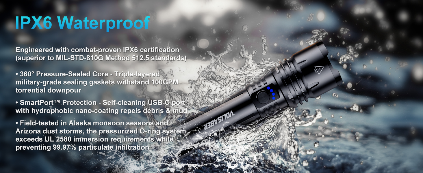 rechargeable led flashlight