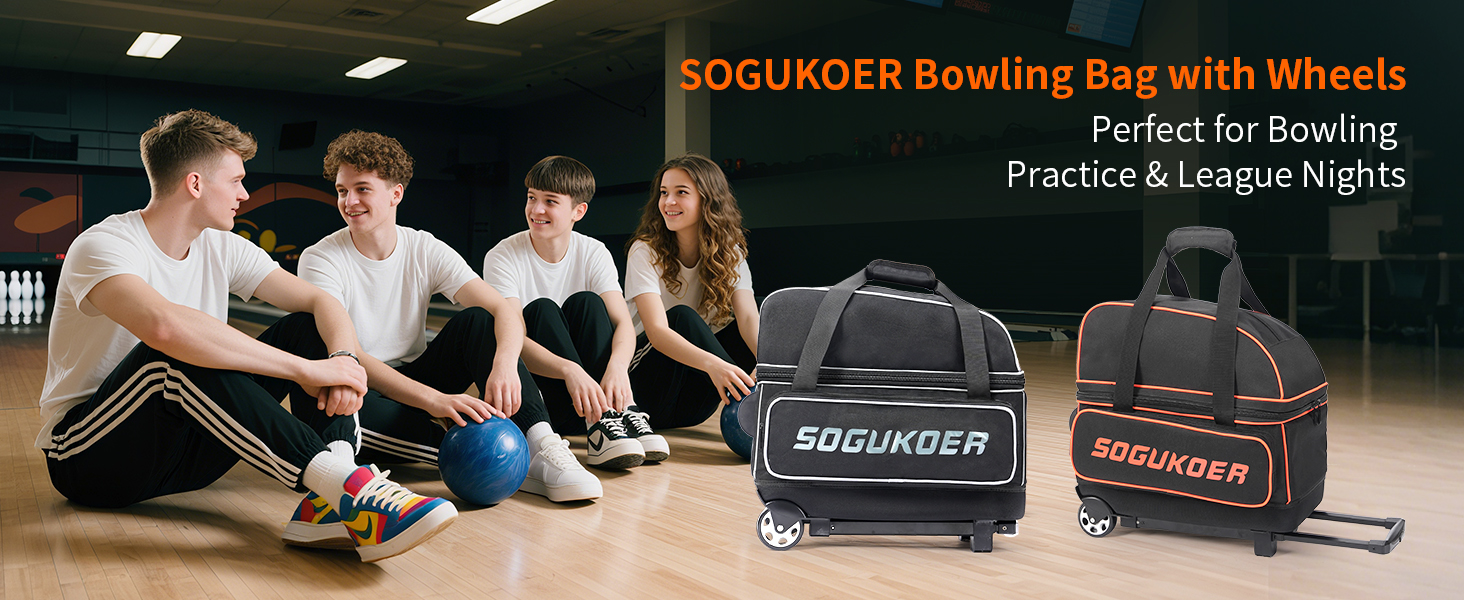 bowling ball bag has 2 bowling cups