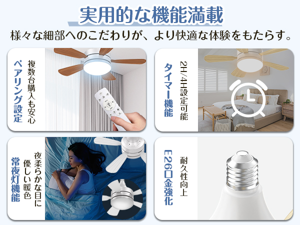 シーリングファンライト