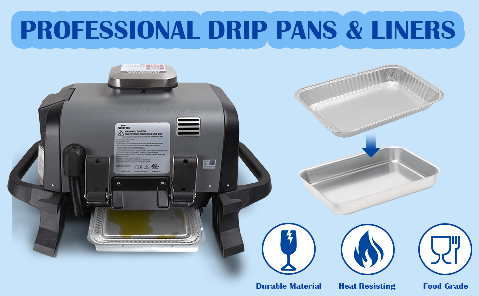 Grill Grease Tray for Ninja Woodfire OG700 Series Outdoor Grills Ninja OG751 OG701