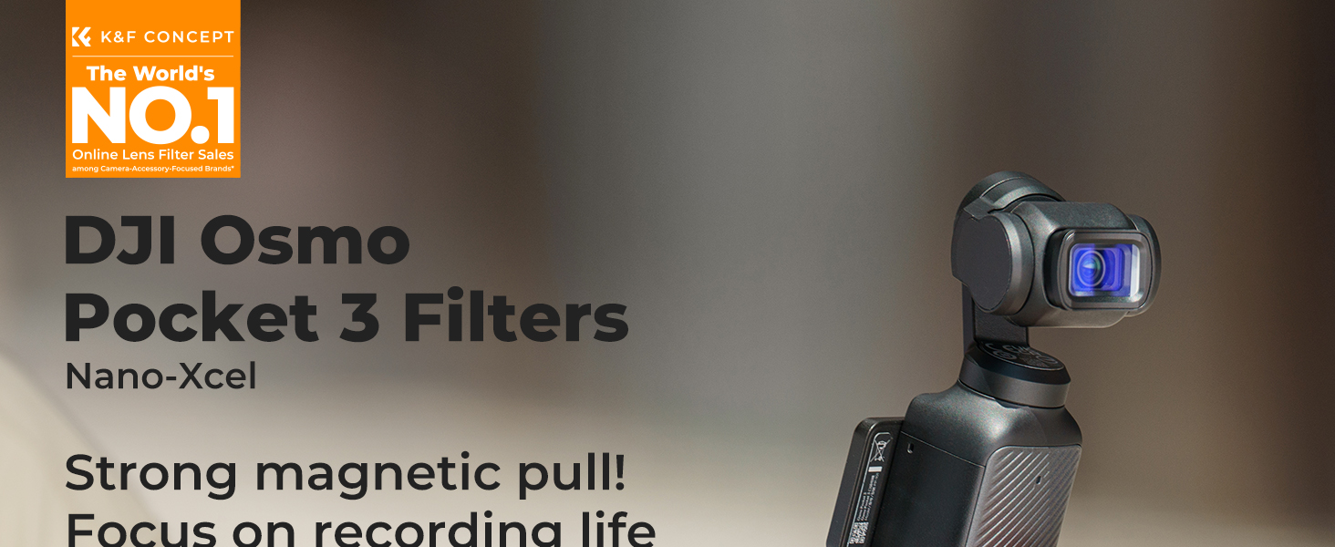 Osmo Pocket 3 Anamorphic Filter