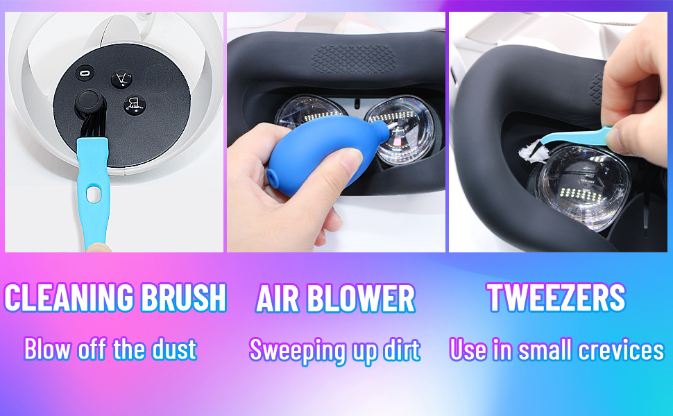 VR Headset Cleaning Kit, VR Lens Cleaner, Lens Pen Cleaner