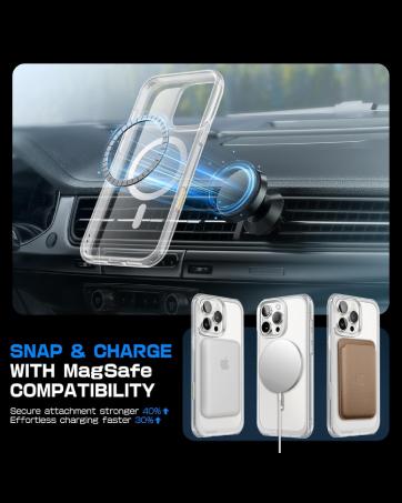 iPhone 16 Pro Max Case with Camera Control Capture Button Compatible with MagSafe