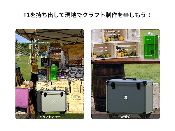 【新品未開封】xTool F1 ローリングハードケース Rolling Hard Case for F1/F1 Lite