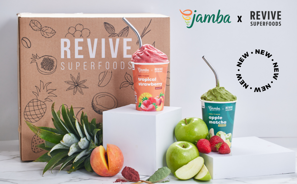 Jamba X Revive Superfoods Frozen Fruit Mix 9 Pack Mix