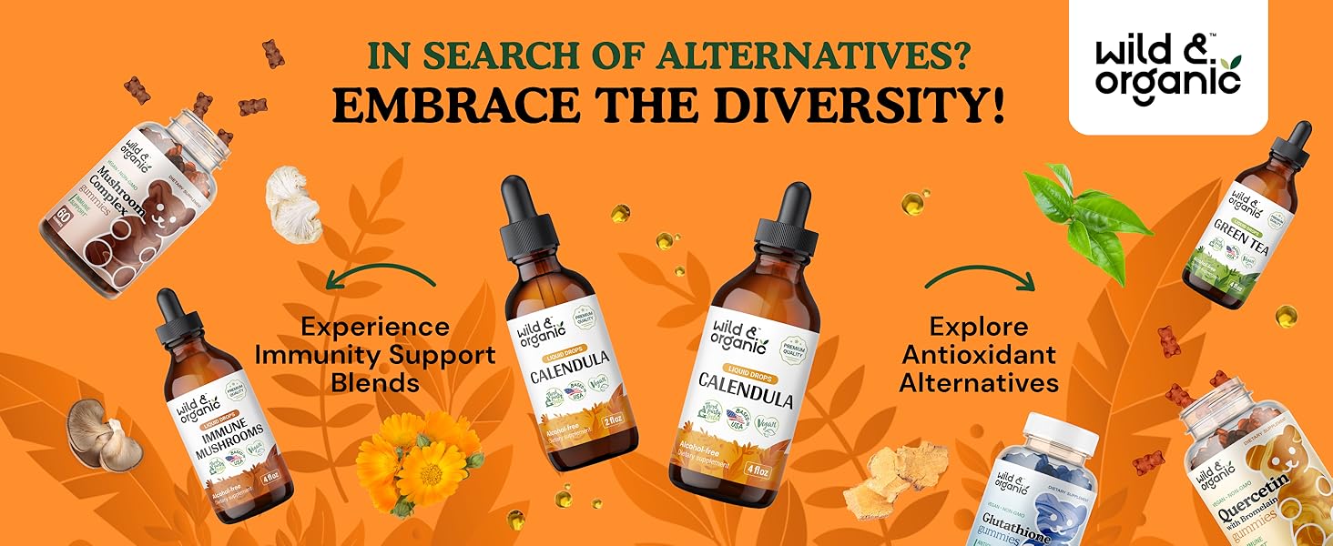 antioxidants supplement calendula tea immunity vitamins immune support vitamins