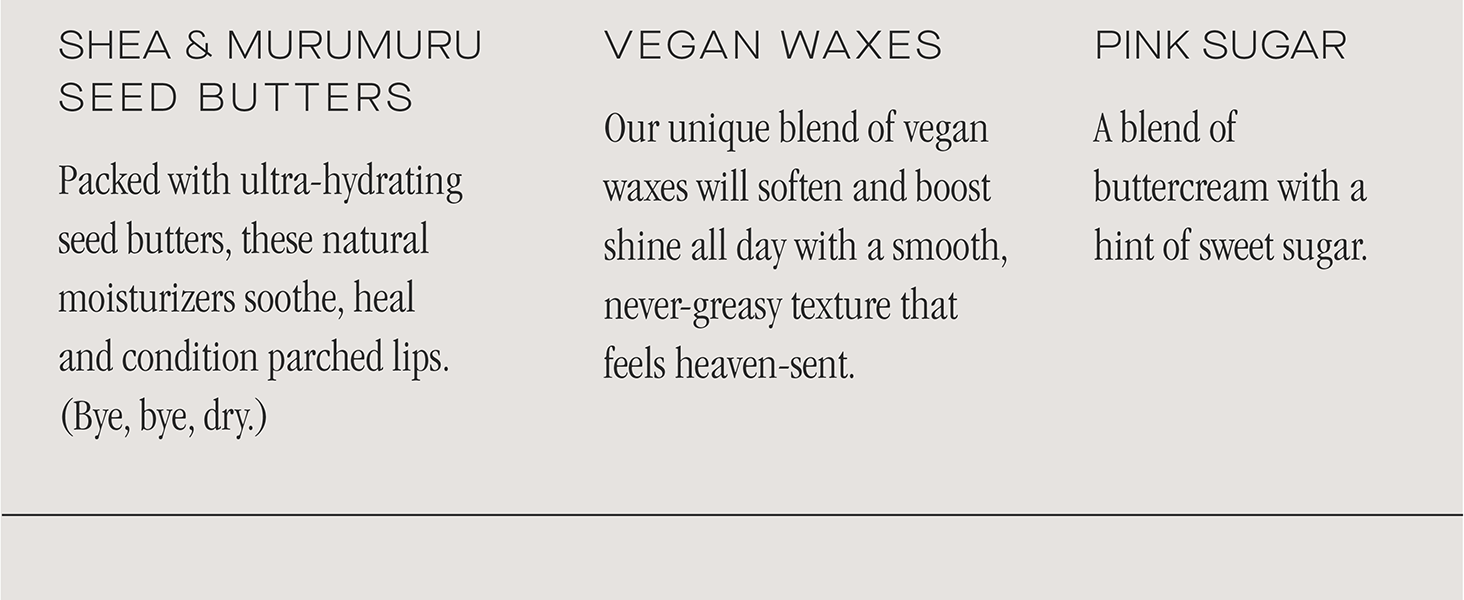 Manteigas de semente de karité e murumuru