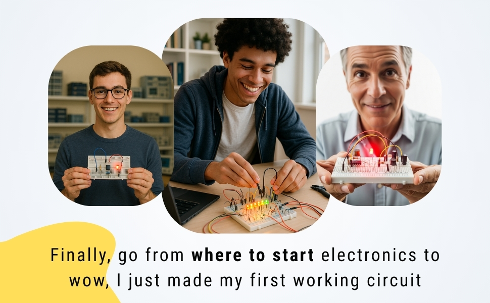 Make your first electronic circuit